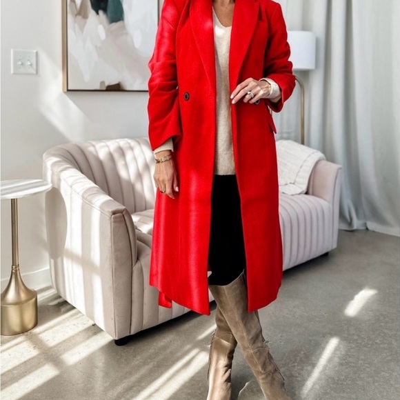 a new day Jackets & Blazers - a new day Women's Vibrant Red Coat